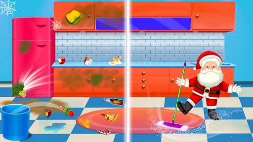 Christmas House Clean up Time : Decoration Game screenshot 3