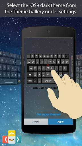 ai.type OS 12 Dark Keyboard screenshot 4