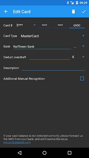 My Credit Cards screenshot 3