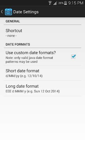 DashClock Date Extension screenshot 2