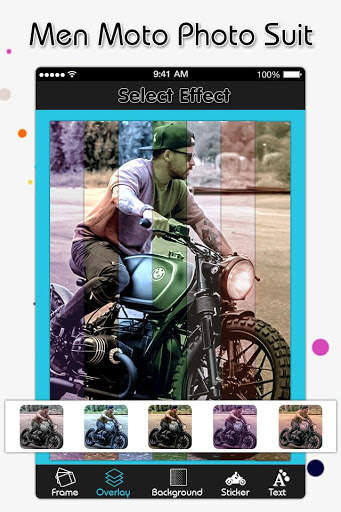 Men Moto Photo Suit : Stylish Bike Photo Editor screenshot 3