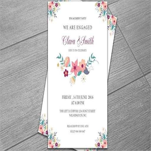 Engagement Invitation card Maker free screenshot 2