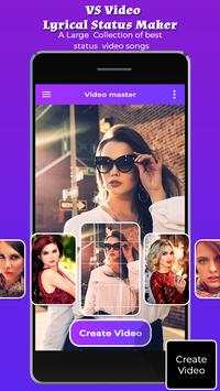 Video Lyrical Status Maker screenshot 1