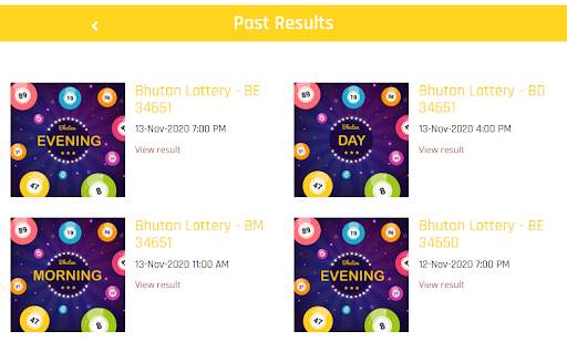 Bhutan Lottery Result screenshot 4