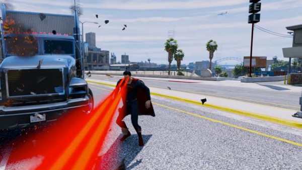 Flying Superman Simulator 2018 screenshot 4