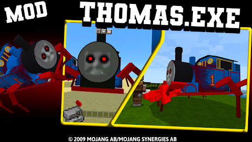 Thomas Horror: Minecraft Mod screenshot 1