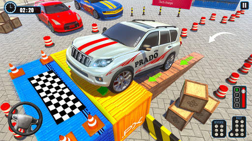 Prado Car Parking Games Free Jeep Car Driving Game screenshot 2