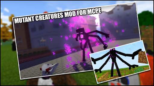 Mutant Creatures Mod For Minecraft pe-mobs mod screenshot 4