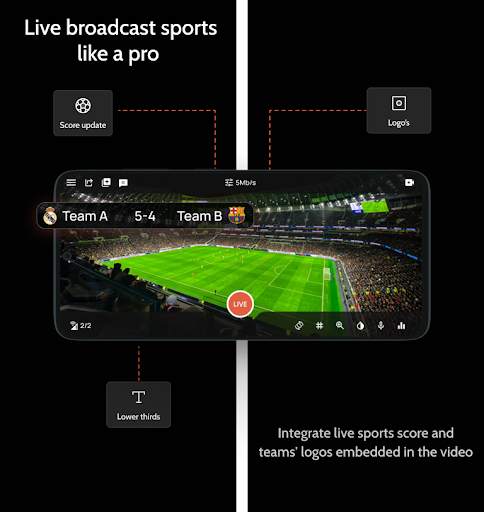 Omnistream Live Video Creator screenshot 4