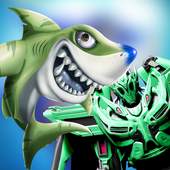 X Robot VS Shark Attack 1.3
