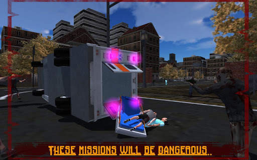 Ambulance Rescue: Zombie City screenshot 7