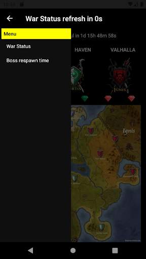 War Status for Regnum स्क्रीनशॉट 4