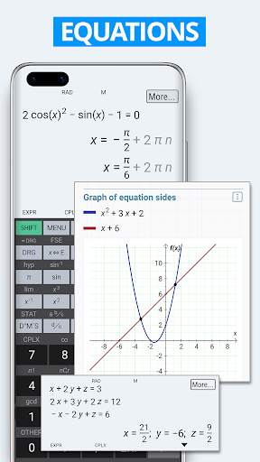 HiPER Scientific Calculator скриншот 2