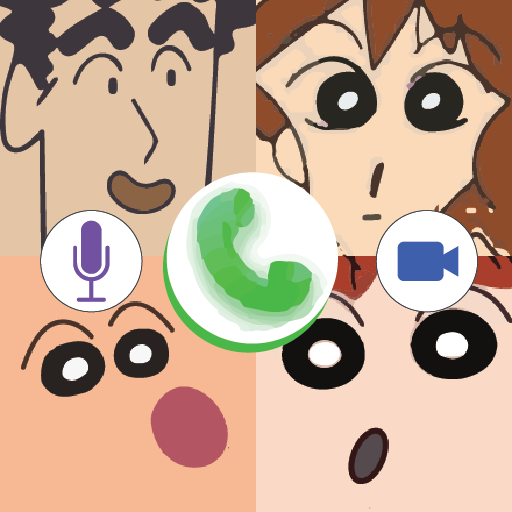 shinchan fake call icon