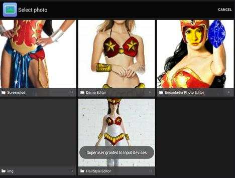 Wonder Woman Photo Editor and Wallpaper Frame 2017 screenshot 5