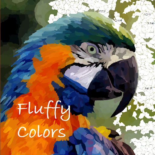 Fluffy Colors: Cor por número icon