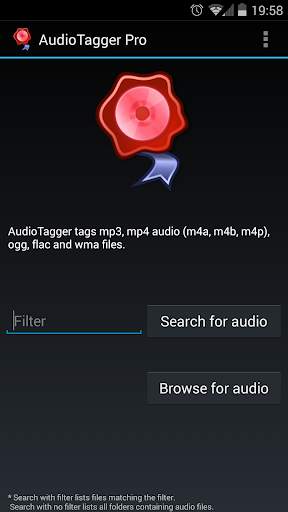 AudioTagger - Tag Music screenshot 1