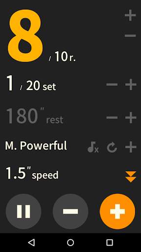 Voice Workout Rep Counter Free screenshot 3