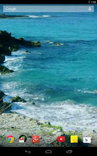 Beach Video Live Wallpaper screenshot 2