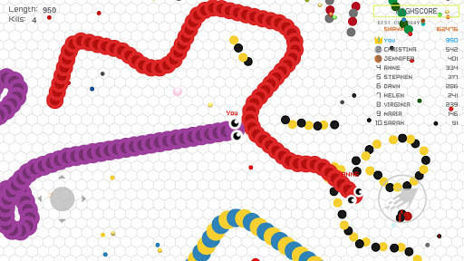 Snake Battle io: Worm and Slither Game screenshot 1