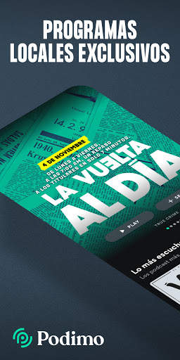 Podimo - Escucha podcasts locales & audiolibros screenshot 1