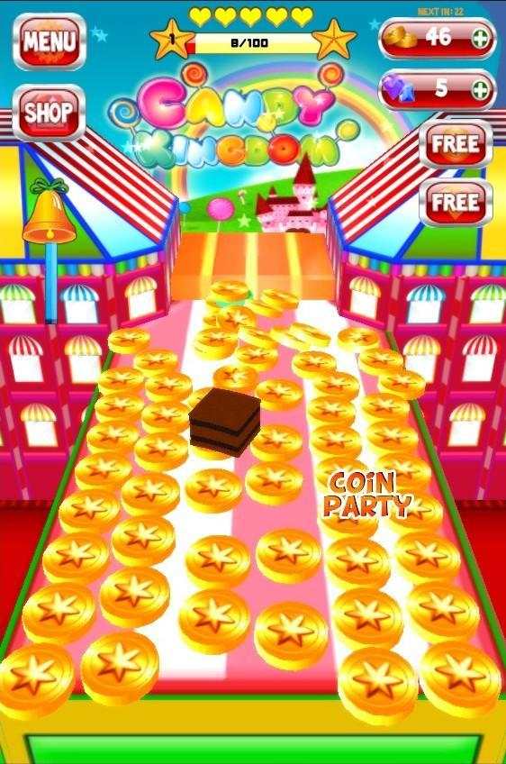 Candy Kingdom Coin Pusher screenshot 1