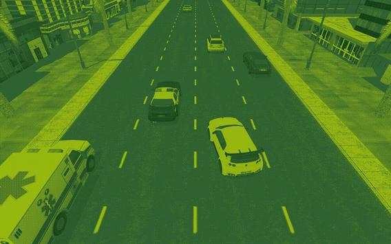 Retro Traffic Racer - G Boy Console Racing Game screenshot 2