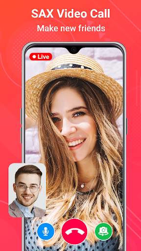 SAX Live Video Call - Live Talk screenshot 2