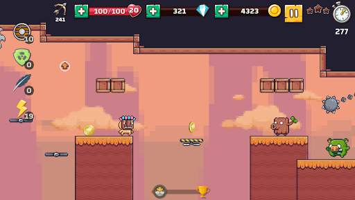 Pixelz Adventure 🌎 - Jump and Run Game screenshot 2