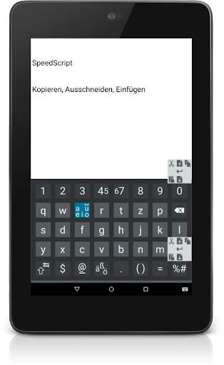 SpeedScript Tastatur free screenshot 14