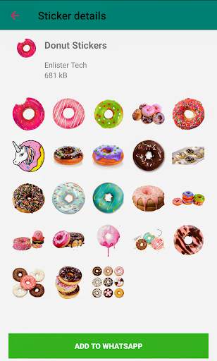 WAStickers Yummy Food Stickers screenshot 5