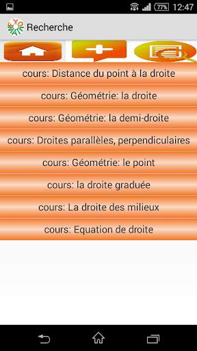 Exomath cours, exercices maths screenshot 2