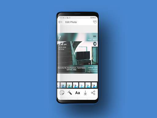 Realcam - GPS Camera app with Location screenshot 2