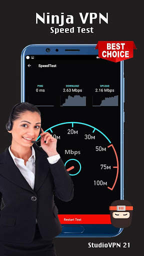 Ninja VPN - Safer Internet & Unlimited VPN screenshot 4