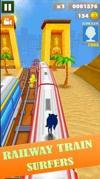 Sonic Subway Speed Fever: Rush, Dash, Boom, Run 3D скриншот 5