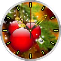Christmas Clock Live Wallpaper