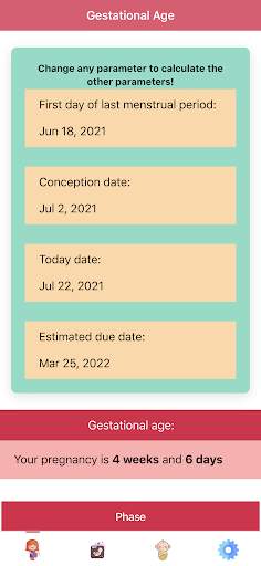 Pregnancy Calculator Pro: Maternity & Motherhood 1 تصوير الشاشة