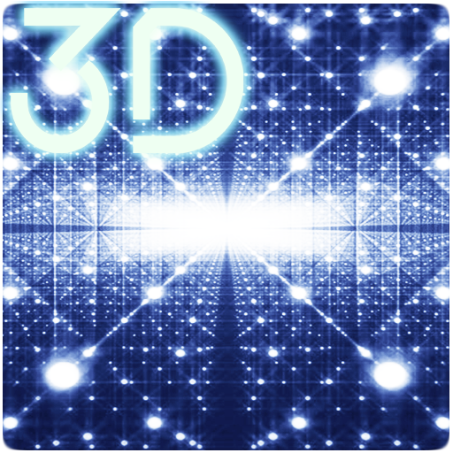 Parallax Infinite Particles 3D Live Wallpaper icon