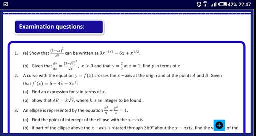 Integration FREE A-Level Pure Math screenshot 13