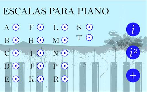 Escalas para Piano PRO. screenshot 1