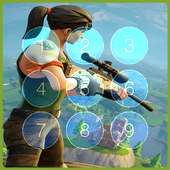 Fortnite Battle Royal Game lock screen 4K on 9Apps
