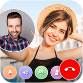 LiVi : Live Video Call &amp; Random Chatting App أيقونة