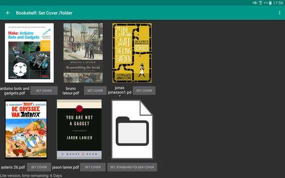 Bookshelf Lite screenshot 9