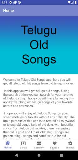 Telugu Old Songs screenshot 2