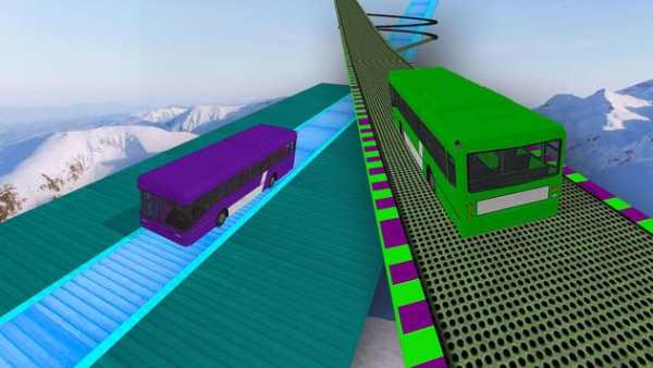 Impossible Mountain Bus Tracks Drive 2018 screenshot 2