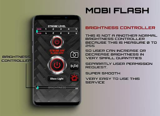 Mobiflash- brightest emergency flashlight screenshot 5