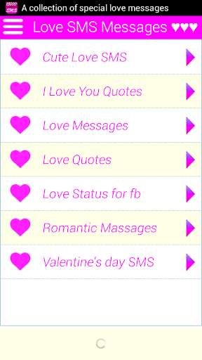 15000  Love SMS Messages screenshot 1