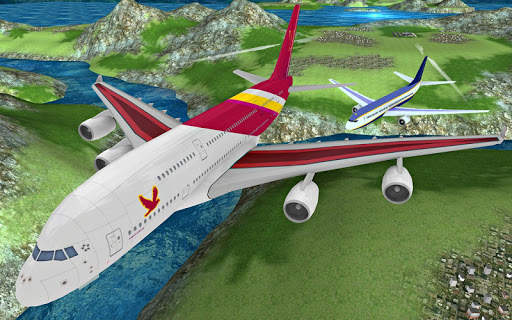 Fly Plane Flight 3D Airplane Simulator screenshot 6