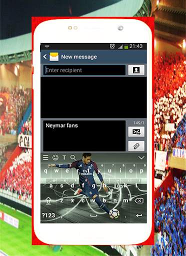 keyboard of neymar 2018 screenshot 1