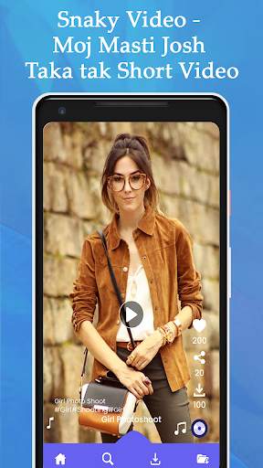 Snaky Video Moj Masti Josh Takatak Short Videos screenshot 5